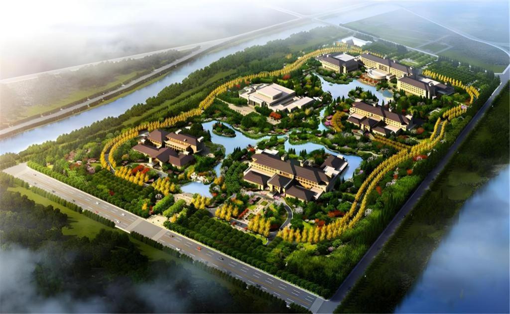 Linyi Blue Horizon International Hotel Yi He Buitenkant foto