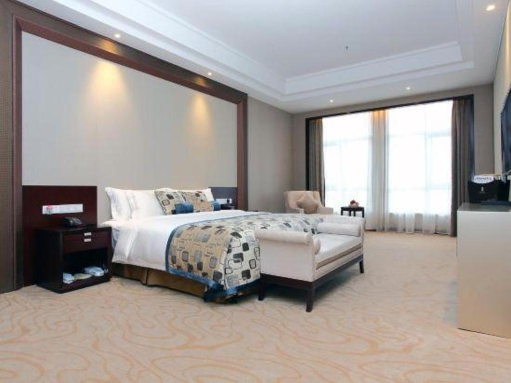 Linyi Blue Horizon International Hotel Yi He Buitenkant foto