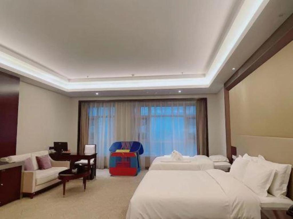 Linyi Blue Horizon International Hotel Yi He Buitenkant foto