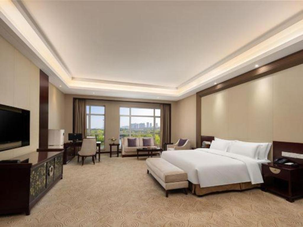 Linyi Blue Horizon International Hotel Yi He Buitenkant foto