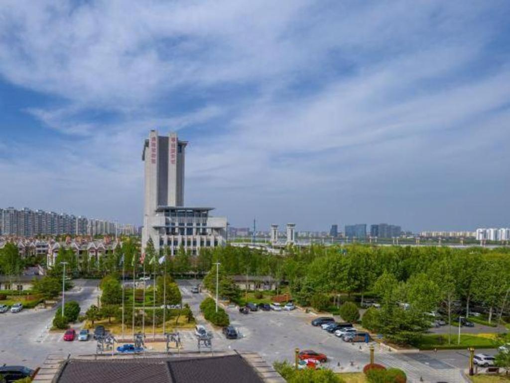 Linyi Blue Horizon International Hotel Yi He Buitenkant foto