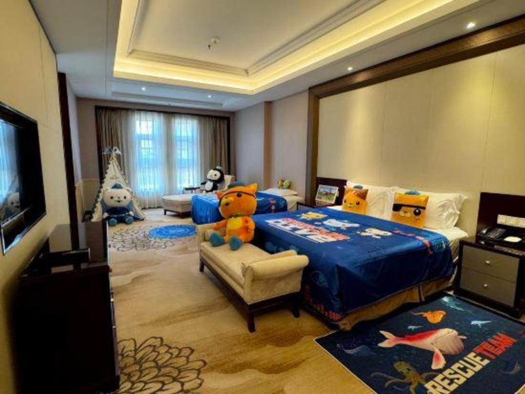 Linyi Blue Horizon International Hotel Yi He Buitenkant foto