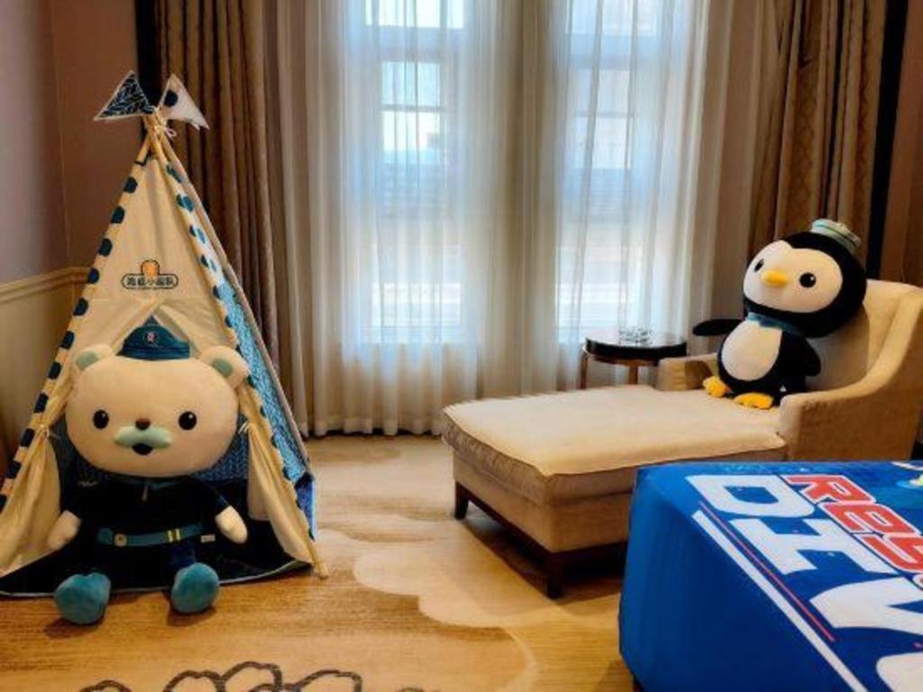 Linyi Blue Horizon International Hotel Yi He Buitenkant foto